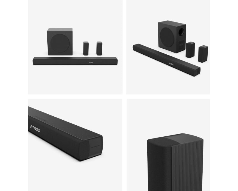 AX5100Q Dolby Atmos soundbar sa bežičnim subwooferom crni