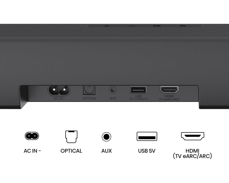 AX5100Q Dolby Atmos soundbar sa bežičnim subwooferom crni