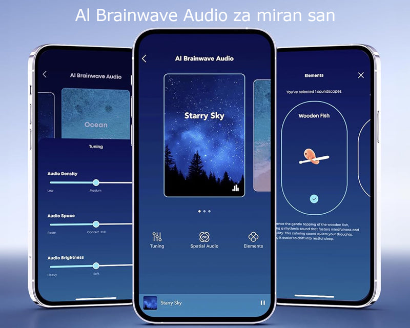 Soundcore Sleep A30 Noise Masking BT bežične bubice zelene
