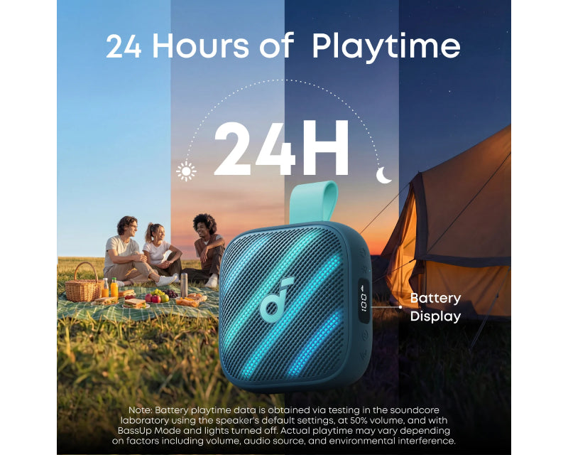 Soundcore Boom Go 3i 15W prenosni bluetooth IP68 zvučnik plavi