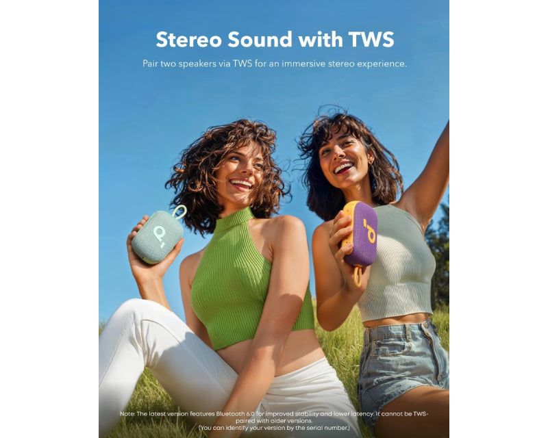 Soundcore Select 4 Go prenosivi bluetooth IP67 zvučnik zeleni