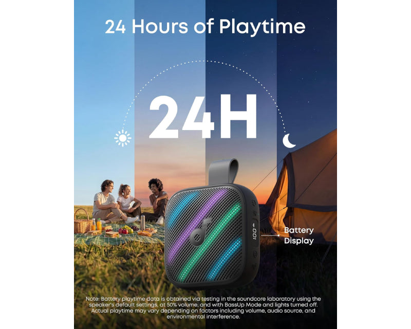 Soundcore Boom Go 3i 15W prenosni bluetooth IP68 zvučnik crni